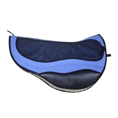 BoBoBn English-Style Wool Saddle Pad, Blue
