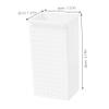 Cat Fountain Filter Box for Pet Water Dispensers, White, ABS view 2