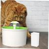 Cat Fountain Filter Box for Pet Water Dispensers, White, ABS view 4