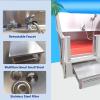 CFMAIF Professional Stainless Steel Dog Bathtub, 80 x 60 cm view 4