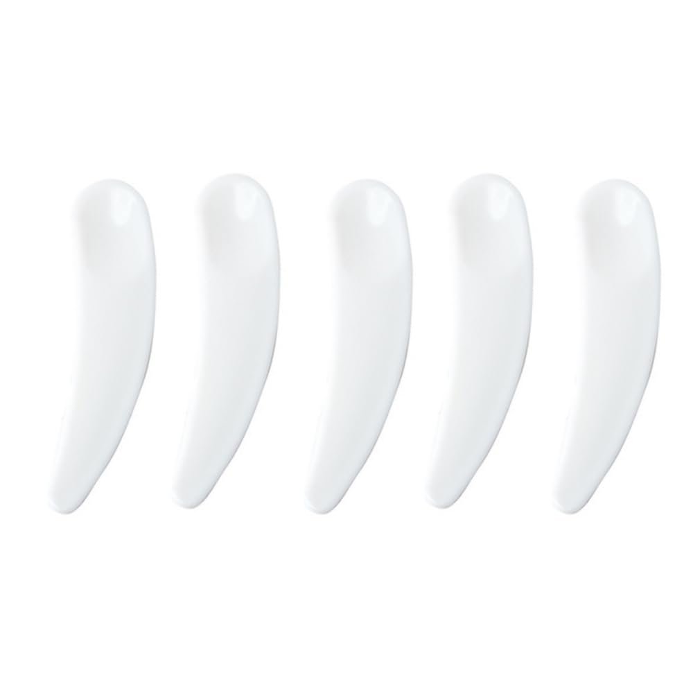 Anevous 40-Piece Cosmetic Mask Spatulas, Mini Cream Spatulas, White