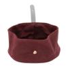 LovePanama Collapsible Travel Dog Bowl Globetrotter, Merlot view 1