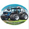 Birthday Tractor Cake Topper, Farming, 20 cm view 1