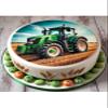 Birthday Tractor Cake Topper, Farming, 20 cm view 4