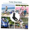 2-Piece Trailer Hitch Adapter Set for Child Trailers and Bicycles view 2