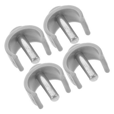 C-Shaped Cane Locking Pins, 4-Piece ABS and Steel Set