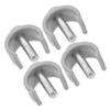 C-Shaped Cane Locking Pins, 4-Piece ABS and Steel Set view 1