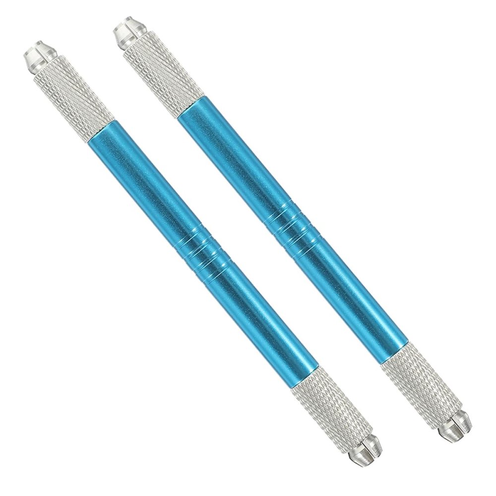 Manual Eyebrow Tattoo Microblading Pen, 2-Pack, Blue