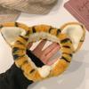 2-Pack Plush Tiger Ear Headbands for Women view 2