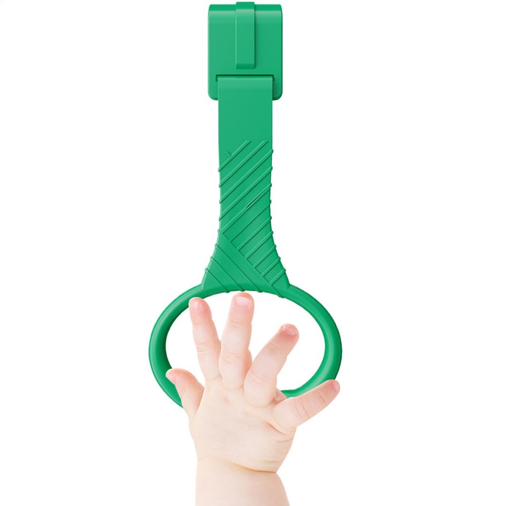 Baby Crib Pull-Up Rings, 4-Piece Stand-Up Trainer