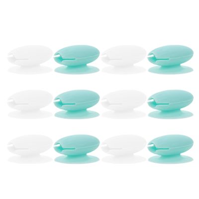 minkissy 12-Piece Silicone Lip Brush Covers