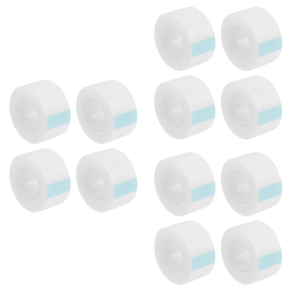minkissy 12-Roll Double-Sided Eyelid Tape, Self-Adhesive, Transparent and Breathable