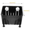 Betta Fish Breeding Box with Divider, Suction Cups and Removable Legs view 2