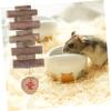 BESPORTBLE Natural Grass and Wood Chew Toy for Small Pets view 3