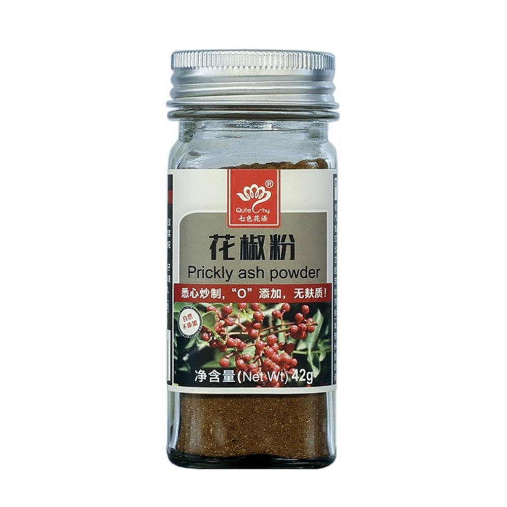 Chinese Prickly Ash Powder, Spicy Hot Pot Seasoning, 42 g x 2 Bottles