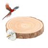 Tbest Natural Wood Stand for Caged Birds view 2