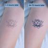 2-Piece Semi-Permanent Rose Tattoo Stickers for the Back of the Hand view 3
