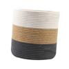 Large White Cotton Rope Storage Basket for Home view 1