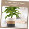 Large White Cotton Rope Storage Basket for Home view 4