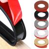 HeiPen TPE U-Shape Self-Adhesive Furniture Edge Band, Black, 12 mm x 3 m view 1