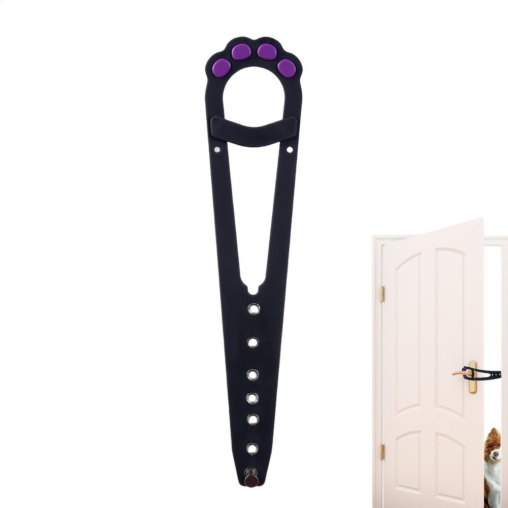 Cat Door Stopper with Cute Cat Paw Design