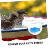 GRIRIW Creative Plastic Bird Bath for Parrots and Small Birds, Easy to Clean, Suitable for Cages view 3