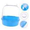 GRIRIW Creative Plastic Bird Bath for Parrots and Small Birds, Easy to Clean, Suitable for Cages view 4