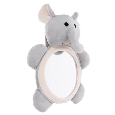 ifundom Car Rearview Mirror, Shatterproof Acrylic Cartoon Baby Mirror, Car Safety Mirror for Toddlers, Flexible Mounting