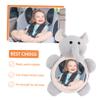 ifundom Car Rearview Mirror, Shatterproof Acrylic Cartoon Baby Mirror, Car Safety Mirror for Toddlers, Flexible Mounting view 2