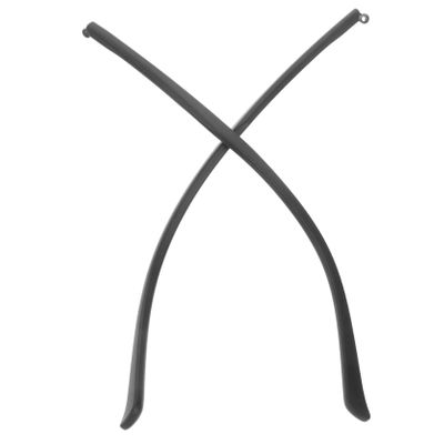 Vaguelly TR90 Replacement Eyeglass Temples, Black, Universal, Easy to Install