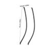 Vaguelly TR90 Replacement Eyeglass Temples, Black, Universal, Easy to Install view 2