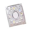 ERINGOGO Baby Photo Frame, 12 Months, Silver Metal, My First Year view 1
