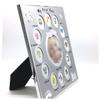 ERINGOGO Baby Photo Frame, 12 Months, Silver Metal, My First Year view 4