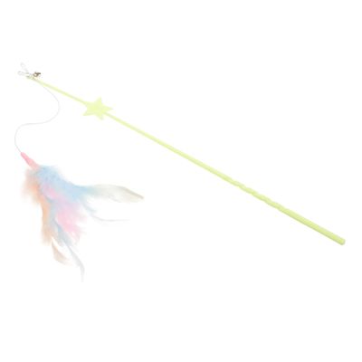 BUGUUYO Interactive Cat Toy with Bell and Wand