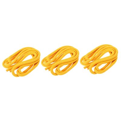 Yardwe 3-Piece Yellow Cotton Tug-of-War Rope Set