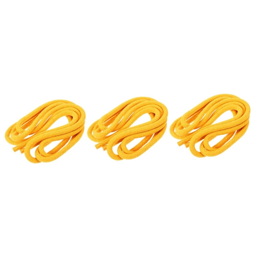 Yardwe 3-Piece Yellow Cotton Tug-of-War Rope Set