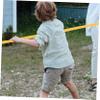 Yardwe 3-Piece Yellow Cotton Tug-of-War Rope Set view 3