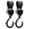 Stroller Hooks with 360° Rotating Clips, 16 x 4.6 cm view 1