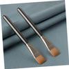 FOMIYES 5-Piece Facial Mask Brush Set with Flat, Flexible Applicators view 4