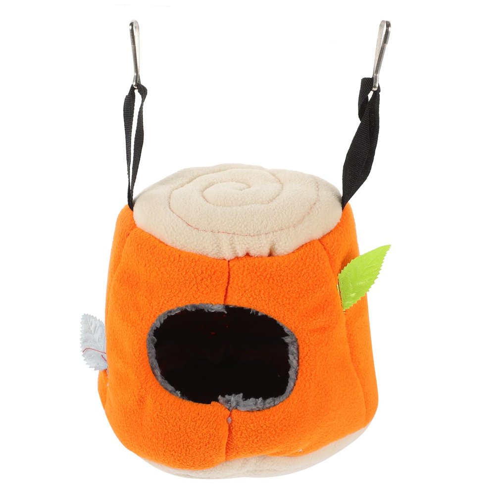 Cotton Bird Nest Guinea Pig Hammock and Parrot Hammock, Orange