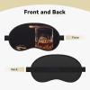 Whiskey and Cigar Sleep Mask with Adjustable Strap view 3