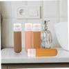 BESPORTBLE 4-Piece Silicone Travel Squeeze Tubes, Refillable, for Shampoo, Lotion, Shower Gel and More, for Travel, Camping and Outdoor Activities view 4