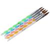 Inkoby 5×2-Way Acrylic UV Gel Nail Art Pen, Drawing Brush & Cuticle Pusher view 3