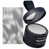 HISUNBEN Instant Hairline Powder, Windproof and Sweatproof Hair Root Touch-Up Concealer for Receding Hairlines, Professional Hair Shadow Powder with Mirror and Puff view 1