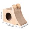 Folpus Cat Scratcher Cardboard Lounge Bed view 3