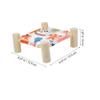 BESPORTBLE Wooden Guinea Pig Bed and Small Pet Hideaway view 4