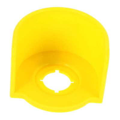 Yellow Emergency Stop Button Cover, Durable Plastic