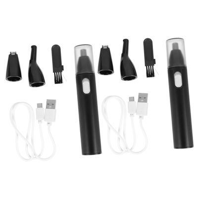 FOMIYES 2-Set Nose Hair, Mustache & Beard Trimmers
