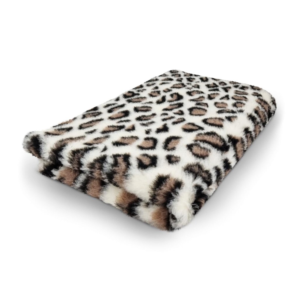 Generic Veterinary Bed | Vet Bed | Drybed | Leopard Brown-Beige-Cream | Various Sizes (50 x 75 cm)