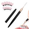 Nail Art Brushes for Easy Nail Coating view 1